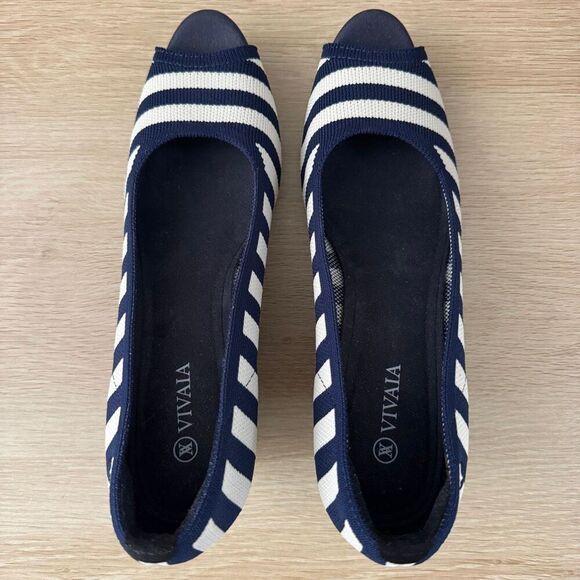 VIVAIA Tamia Peep Toe Wedge 39 - Picture 5 of 9